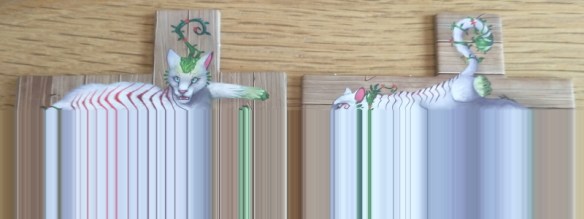 Oshax tiles from the Isle of Cats board game 